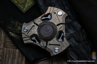 One-off CKF Pepyakka 3K fidget spinner puzzle