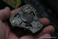 One-off CKF Pepyakka 3K fidget spinner puzzle