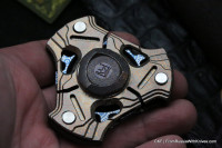 One-off CKF Pepyakka 3K fidget spinner puzzle