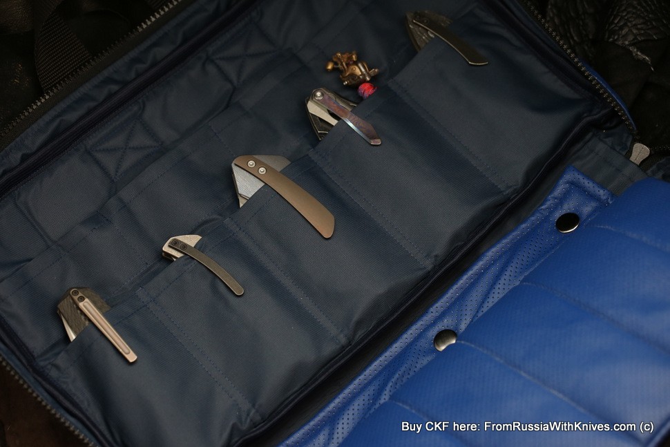 Fully Handmade CKF Knife Storage Bag (10 pockets) 2