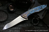 One-off customized Tegral knife -POW!-
