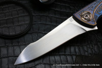 One-off customized Tegral knife -POW!-