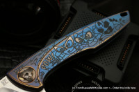 One-off customized Tegral knife -POW!-