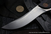 One-off CKF Sablya knife - BLUZ -