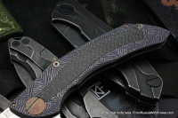 One-off CKF Sablya knife - BLUZ -