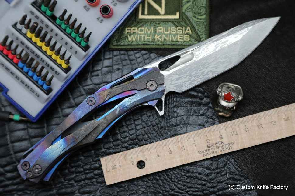 #51 Customized Decepticon-1 Knife (Alexey Konygin design, Stas Bondarenko customization)