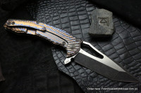 One-off CKF/GAVKO SF knife - YB -