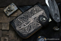 Custom Leather Wallet CKF DCPT-3 - 1 