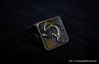 Shaman Cube bronze SB bead