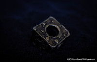 Shaman Cube bronze SB bead