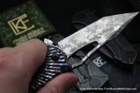 One-off CKF/GAVKO SF knife - CAMODVA -