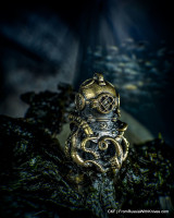 Octopus bronze SB bead