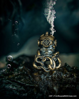 Octopus bronze SB bead