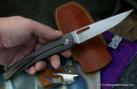 Seraphim Needle G custom knife (M390, Ti)