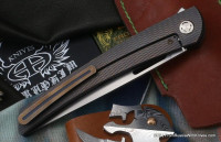 Seraphim Needle G custom knife (M390, Ti)