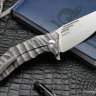 DISCONTINUED - Morrf-3 Knife (Evgeny Muan design, S35VN, bearings, CF+Ti)