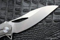 DISCONTINUED - Decepticon-2 Knife (Alexey Konygin design, s35vn, bearings, titanium)
