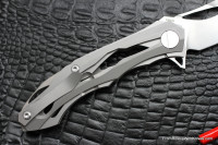 DISCONTINUED - Decepticon-2 Knife (Alexey Konygin design, s35vn, bearings, titanium)