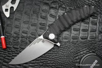 DISCONTINUED - Morrf Knife (Evgeny Muan design, S35VN, bearings, titanium+G10)