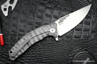 DISCONTINUED - Morrf Knife (Evgeny Muan design, S35VN, bearings, titanium+G10)