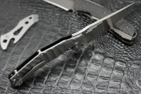 DISCONTINUED - Morrf Knife (Evgeny Muan design, S35VN, bearings, titanium+G10)