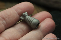 Steel matte Bom-b bead