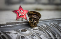 Generalissimus bronze SB bead