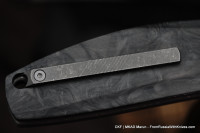 CKF MKAD Marun knife (S90V, Ti, CF, bearings) 