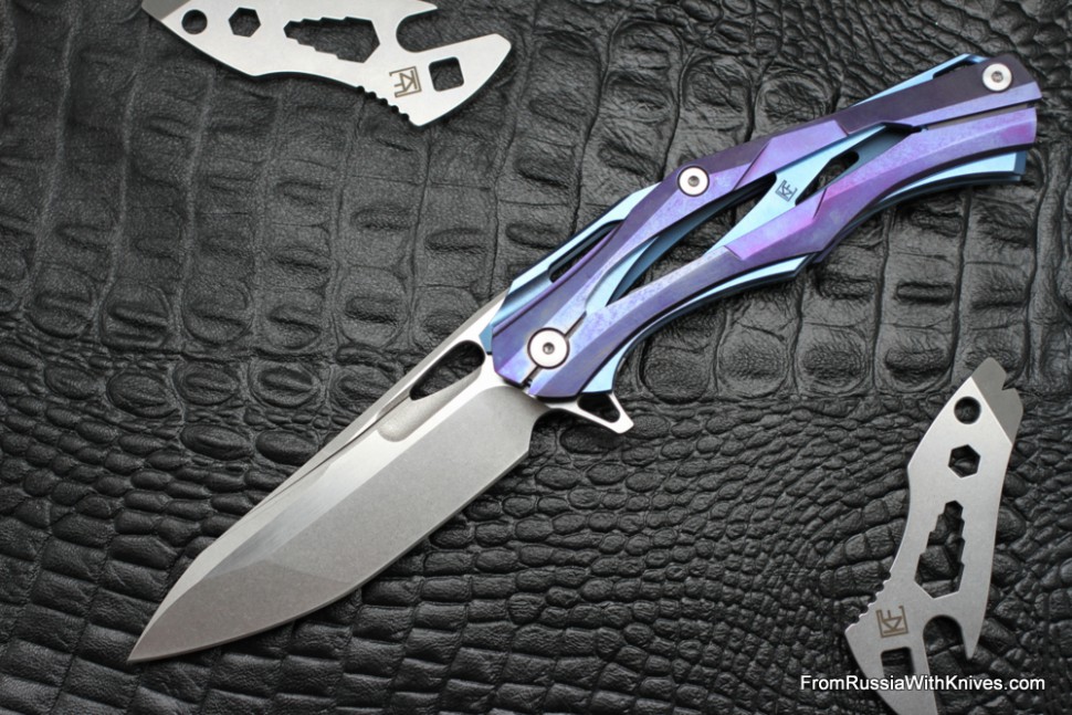 #10 Customized Decepticon-1 Knife (Alexey Konygin design, Stas Bondarenko customization)