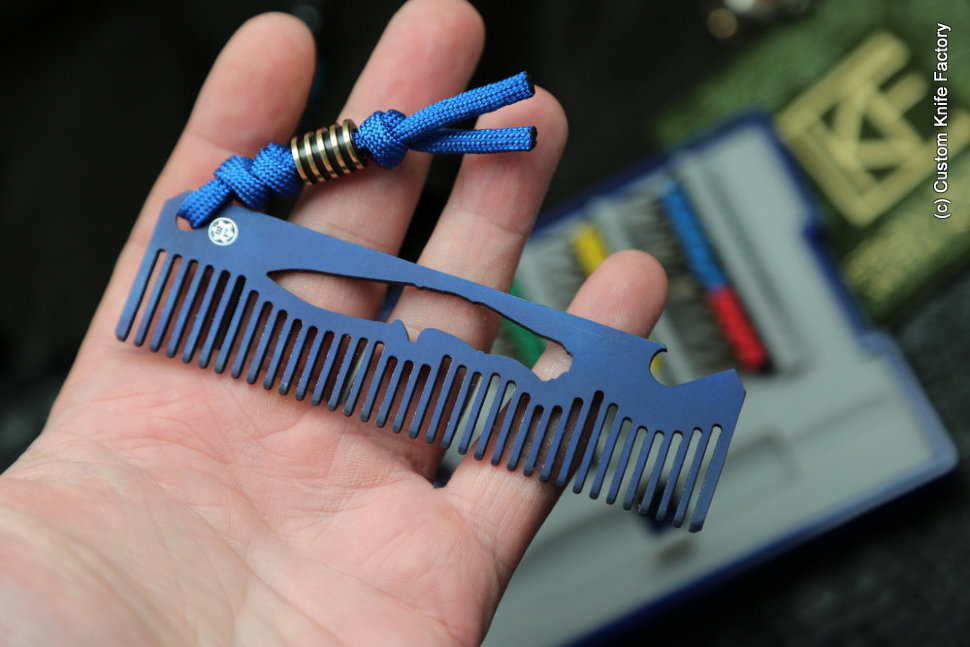 DECEPTICON-1 Titanium Comb (blue)