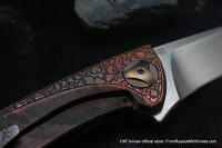 One-off Tegral knife -UZORCHIK-