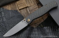 Cheburkov Strizh small - 3 (Carbon, M390) 