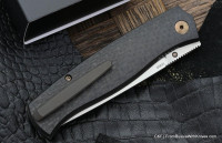 Cheburkov Strizh small - 3 (Carbon, M390) 