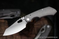 Second payment - CKF/Rotten Evolution 2.0 (grey Ti handle, grey Ti clip &amp; spacer, M390 satin/stonewash) ONLY FOR THOSE WHO PREORDERED