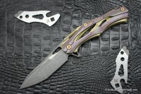 #14 Customized Decepticon-1 Knife (Alexey Konygin design, Stas Bondarenko customization)