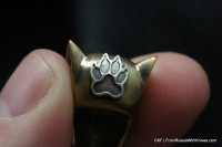 Pantera Bead  (2 metal parts)