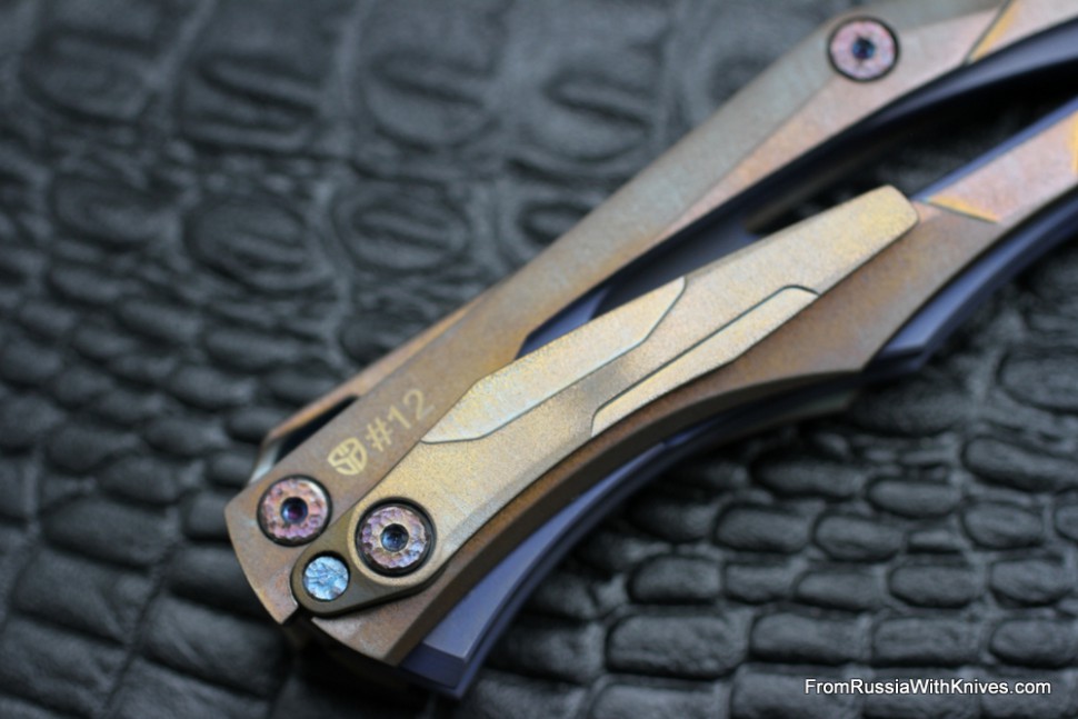 #12 Customized Decepticon-1 Knife (Alexey Konygin design, Stas Bondarenko customization)