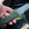 DISCONTINUED - T90 knife (Alexey Konygin design, M390, titanium, bearings)
