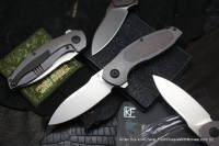 CKF Baugi knife (Malyshev design, M390, Ti)