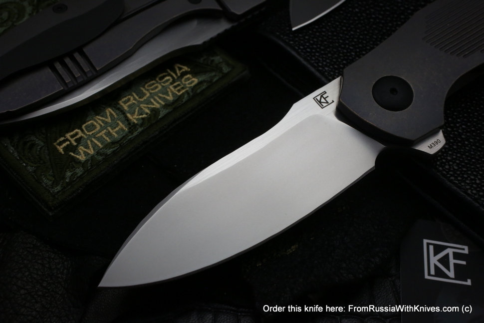 CKF Baugi knife (Malyshev design, M390, Ti)