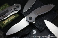 CKF Baugi knife (Malyshev design, M390, Ti)