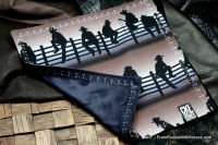 Super EDC hank cotton+microsuede #15