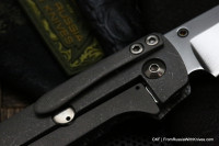 Shokuroff M0602 knife (D2, silver twill, Ti)