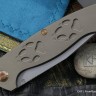 Cheburkov WOLF PAWS bronzed (Ti, M390)  