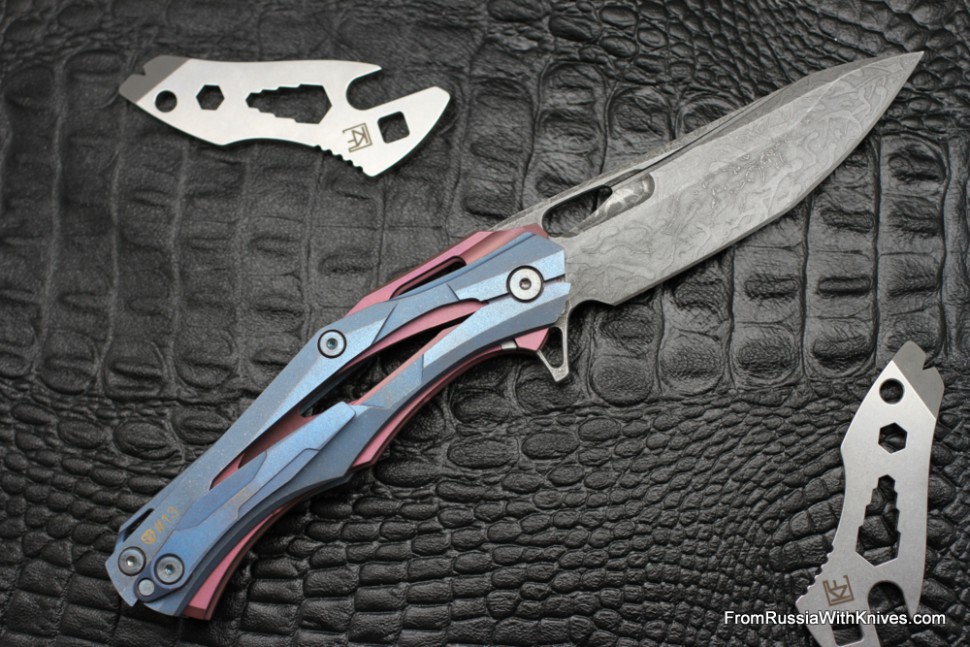 #13 Customized Decepticon-1 Knife (Alexey Konygin design, Stas Bondarenko customization)
