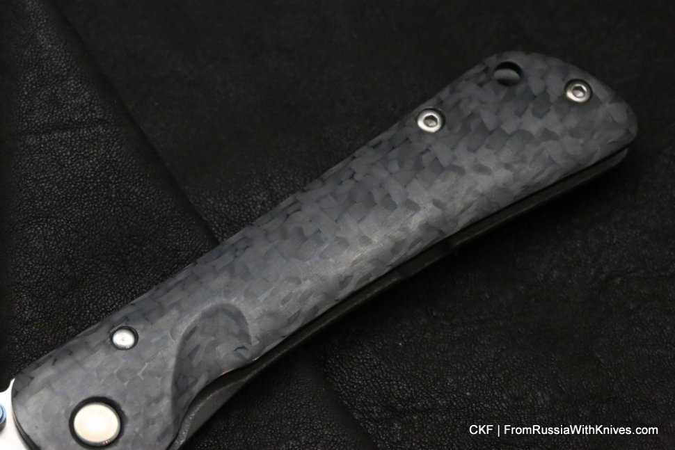 Shokuroff M0601 knife (M390, carbon fiber, Ti)