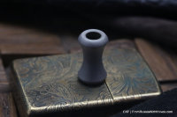 Steel matte Katushka bead