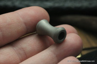 Steel matte Katushka bead