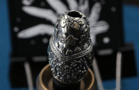 Matryoshka bead with Kalashnikov