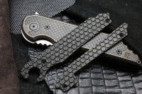 CF inlays for CKF/Hoback Kwaiback -hexagon-